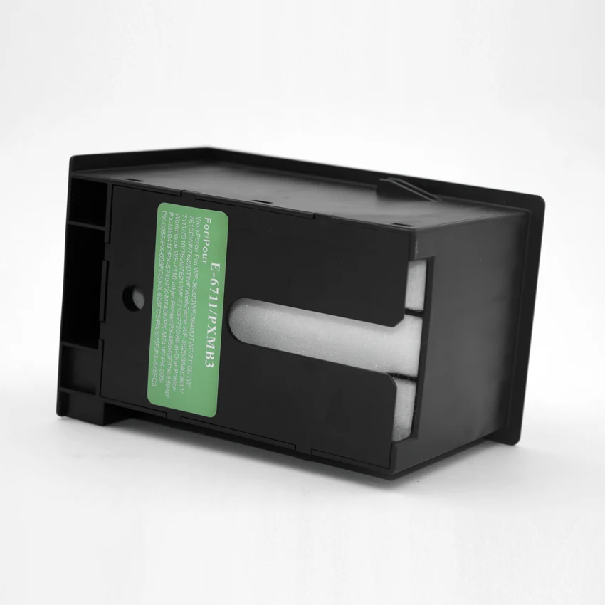 T6711 обслуживания Коробка для Epson wf-7720 7715 7710 7620 7610 7110 3640 3620 3450 3530 3010 et-16500