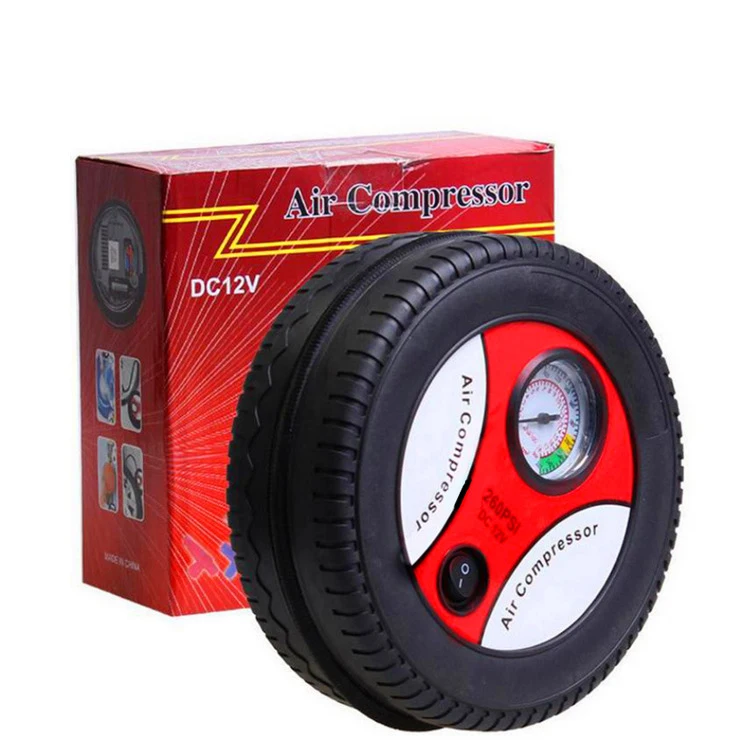 Car Air Pump Tire Portable Car Inflator Pump 12v Electric High Pressure Car Mini Air Compressor