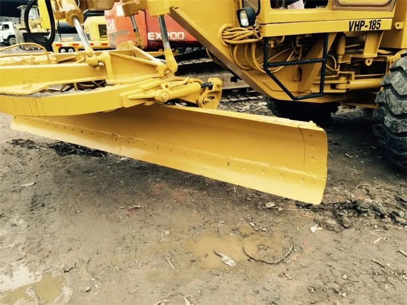 Used Motor Grader CAT 120H Construction Good Efficient Small Ripper Used Motor Graders