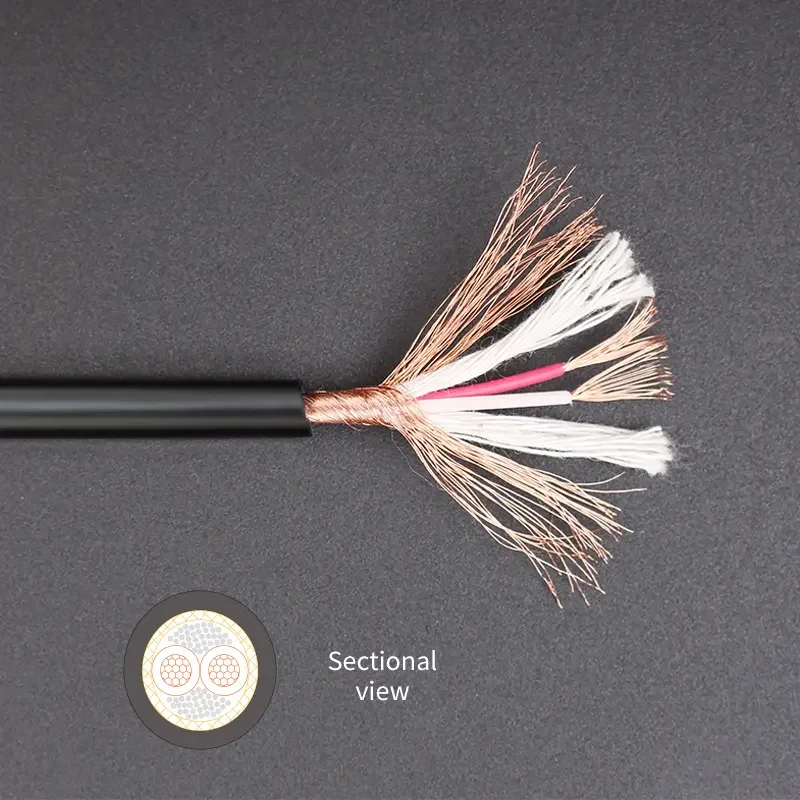 OEM Factory Professional Audio Cable with 6.35mm (1/4 Inch) TRS Jack, Low Noise Suitable for Electric Guitars