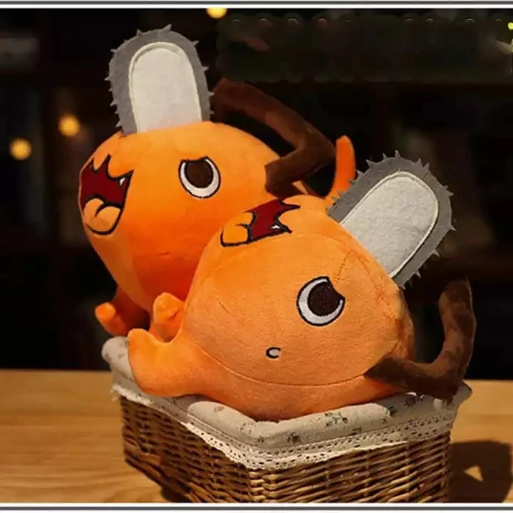 Hot Sell Cartoon Pochita Doll Chainsaw Man Anime Figure Cosplay Props Plush Pillow Doll Stuffed Children Gift