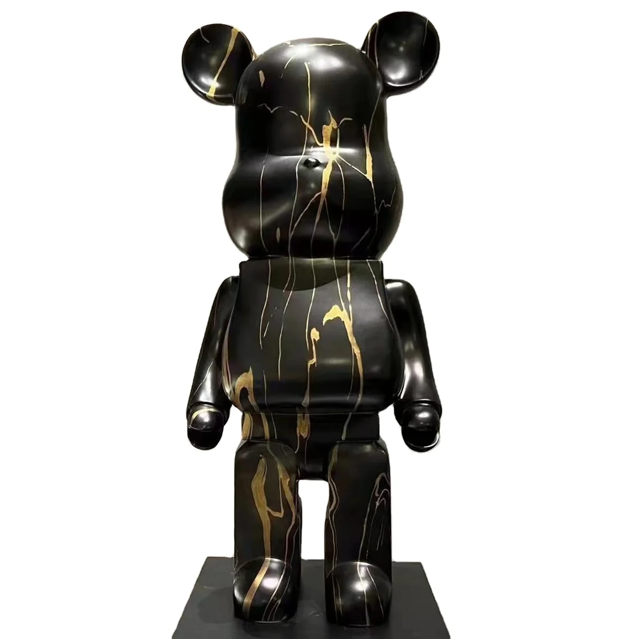 Large dog ornament home living room decor Bear Floor Decoration Statue house office accessories giant 135cm bear Sculpture