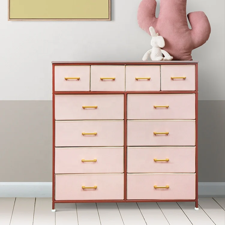 Dresser Organizer With 10 Drawers Fabric Dresser Tower For Bedroom Hallway Entryway Closets