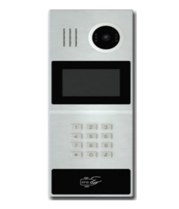 Hot 4.3 inch TCP/IP Video Door Phone Press button for Multi Apartments Color Buildings