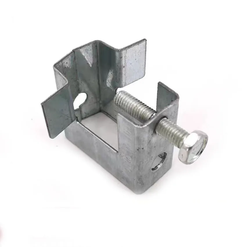 Galvanized Farmwork Meallable Iron Steel Threaded Rod Beam Clamp