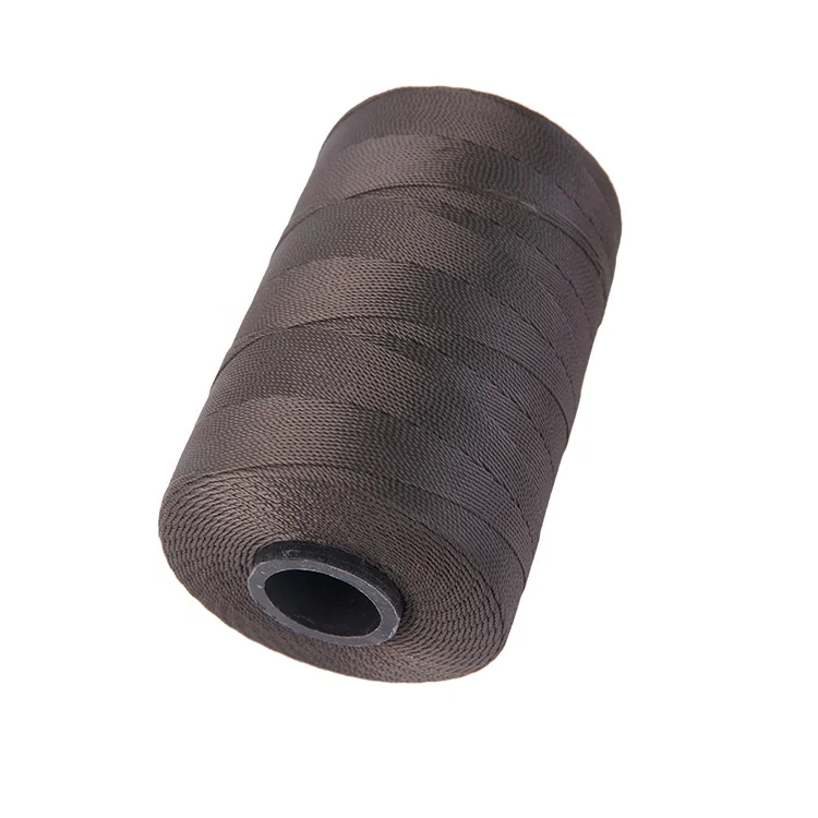 Thread Sustainable Hand Waxed Braided Cruchet Thread For Knitting Embroidery