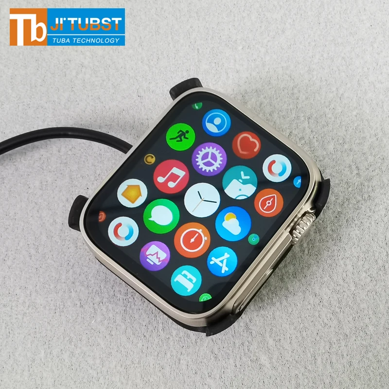 Z66 Ultra Smartwatch 1.93 Inch HD Large Screen 3 Buttons Available BT Call Wireless Charging Smart Watch Series 8 Ultra Z 66