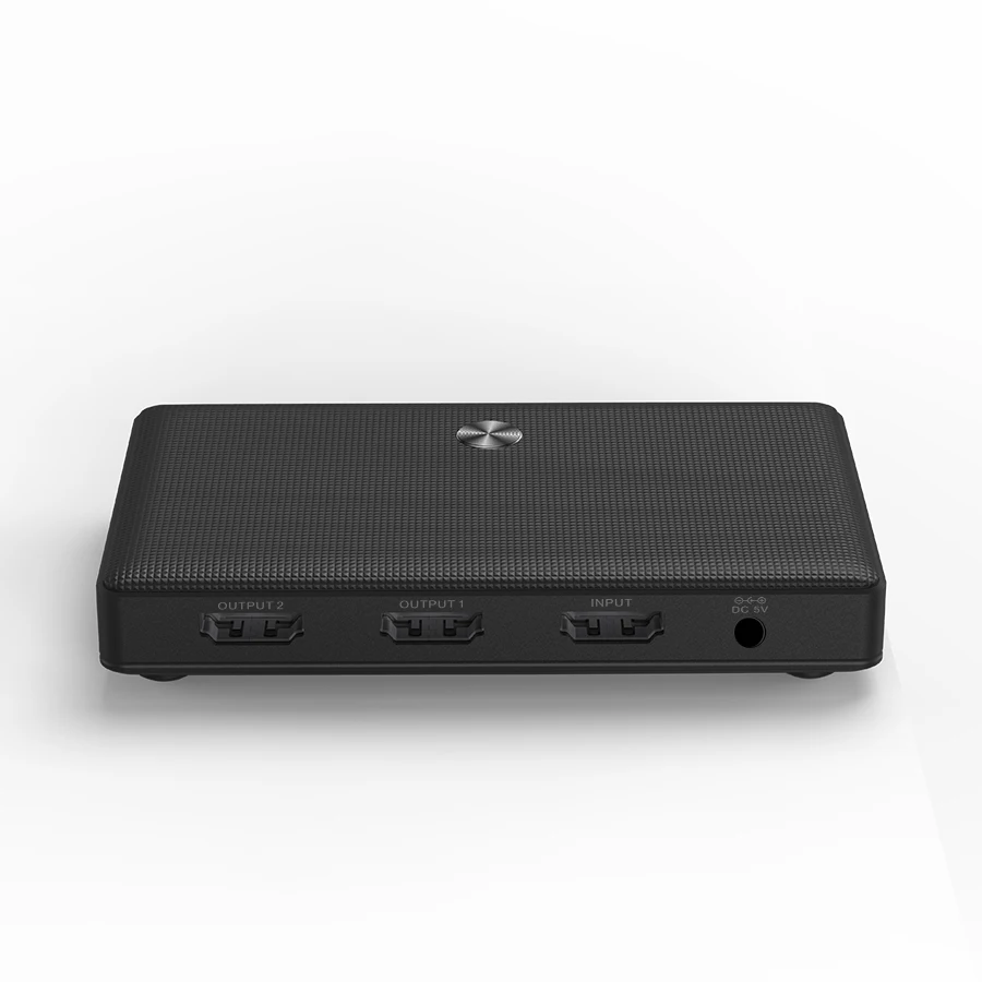 Xfanic ABS+PC hdmi splitter 1 in 2 out 4k 60hz video splitter hdmi 2.0 hdmi splitter