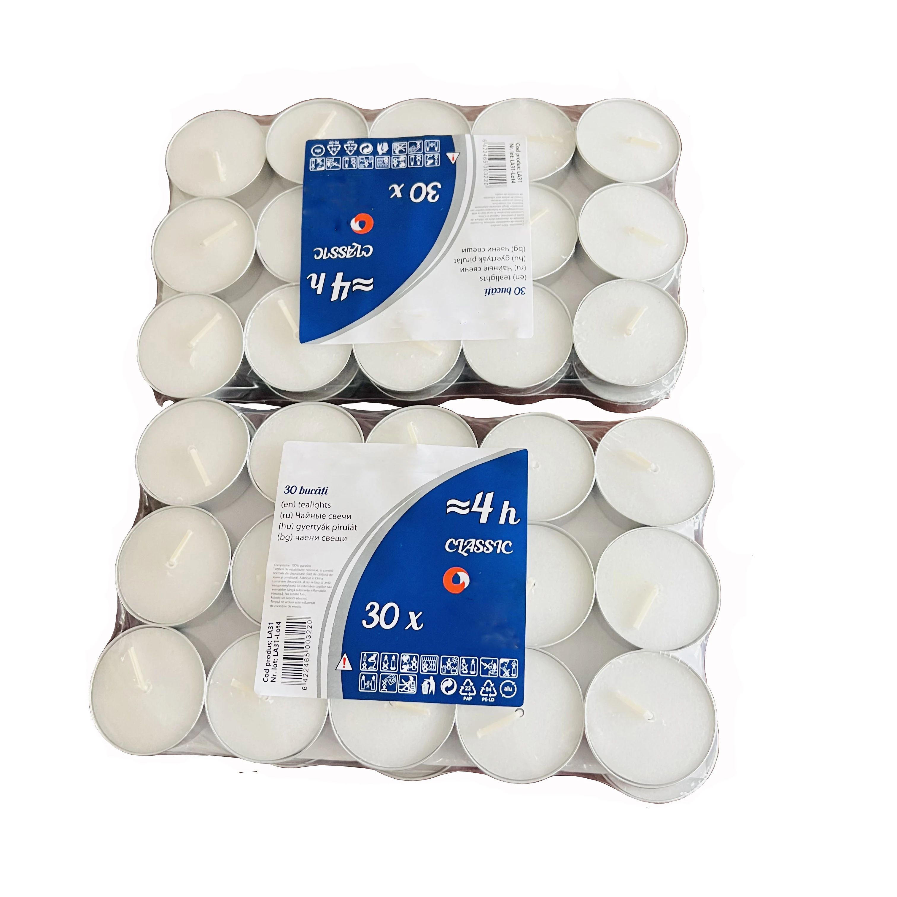 cheap price paraffin wax tealight candles/velas/bougies