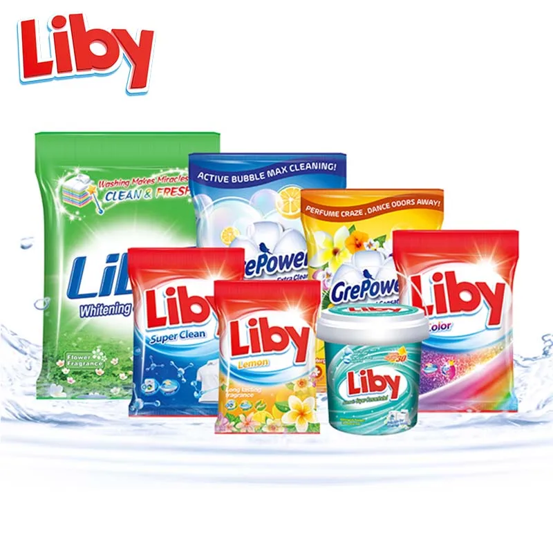 Liby Grepower Wholesale Perfume for Detergent Powder Eco Friendly Washing Powder Capsules Persil Powder Laundry Detergent Bulk