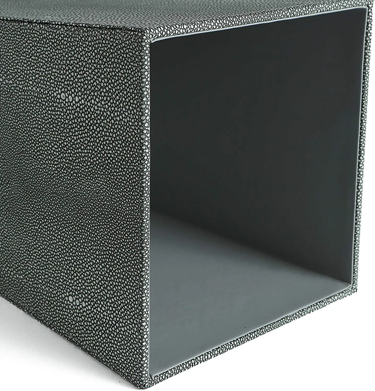 Faux leather Hotel Home Use Indoor Trash Bin Indoor Garbage Cans Waste Containers trash bin hotel