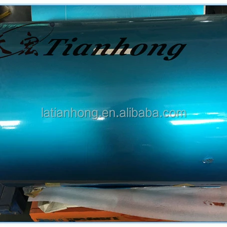 blue colored aluminum mylar foil jumbo roll