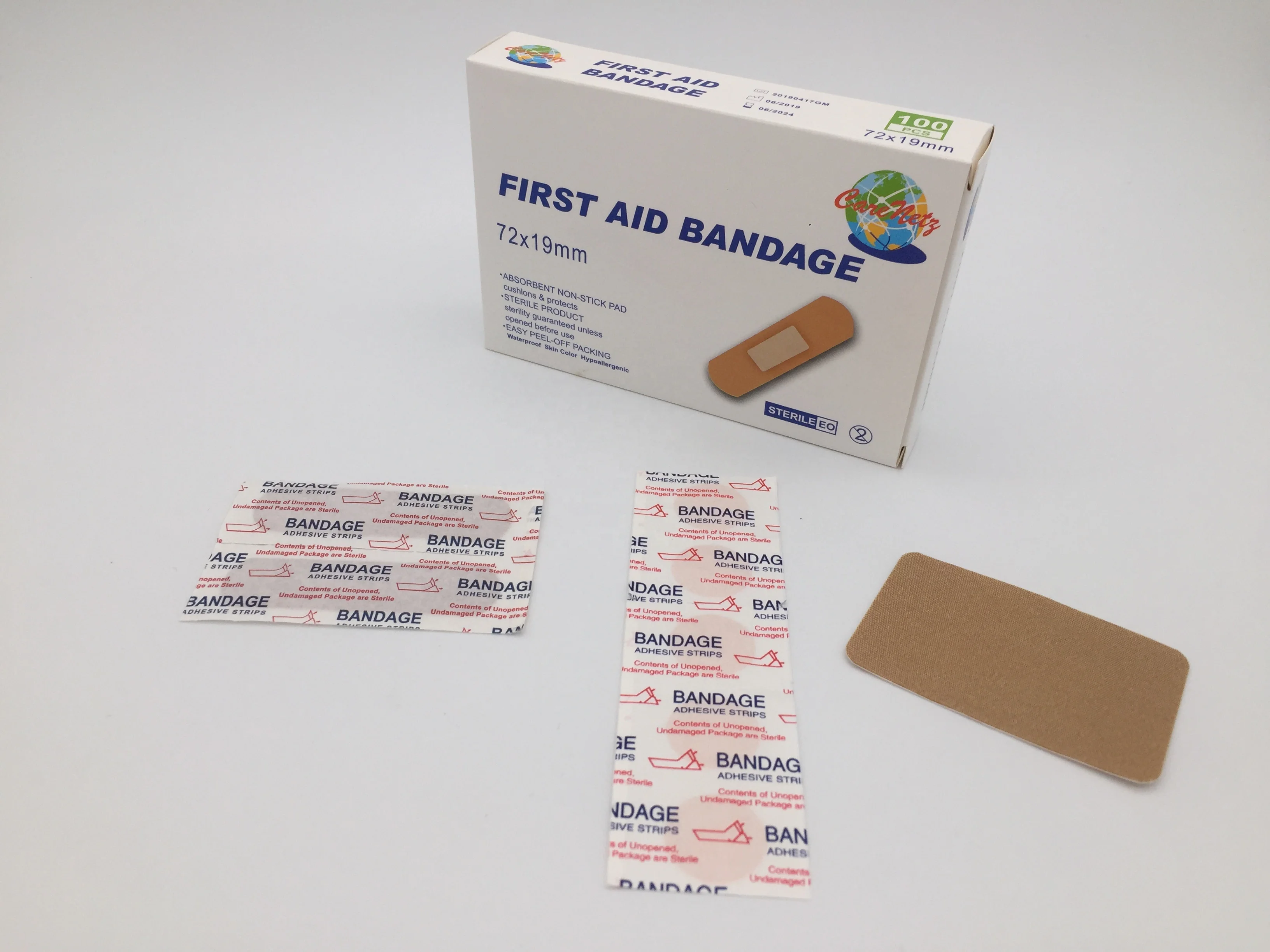 Индивидуальная клейкая повязка для оказания первой помощи, разные формы, повязка для помощи