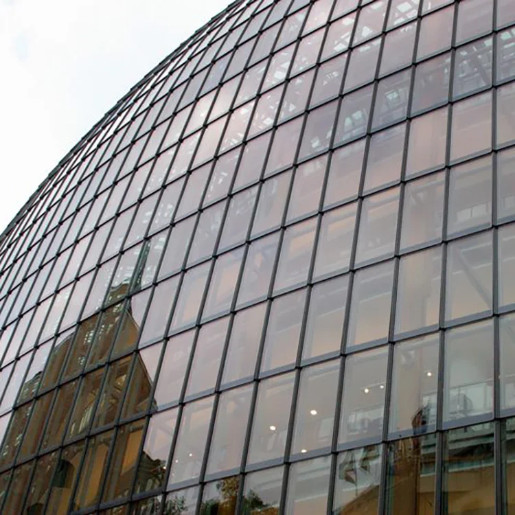 One stop solution service good price factory directly glass curtain wall for house