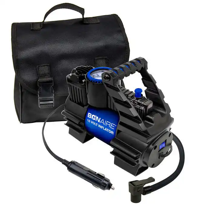 
DWIN P04 150 PSI Double 30mm Cylinder Heavy Duty Tire Tyre Inflator Portable MINI Car Pump 12V Digital Car Air Compressor 