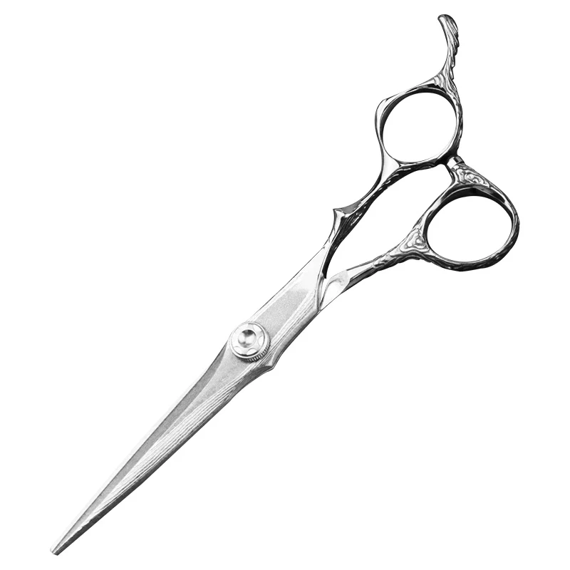 Kungfu Rose Gold Black Color Classic Professional Barber HairCut Beauty Scissors Barber Products