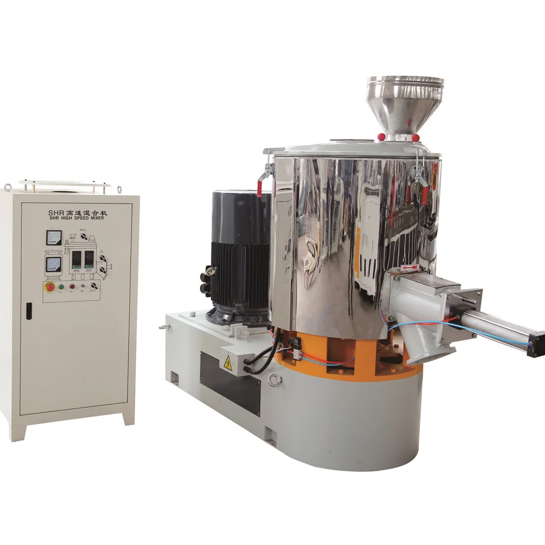 High speed mixer granulator manufacturer for plastic granule making machine