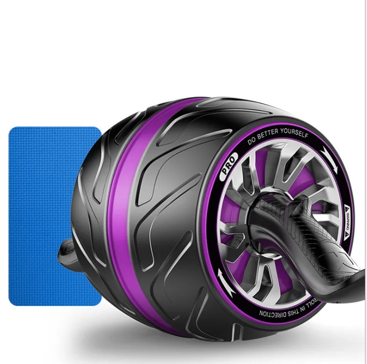 
Высококачественный ролик с колесиками Ab для тренировки брюшного пресса, домашний тренажер, оборудование для упражнений из АБС-пластика 