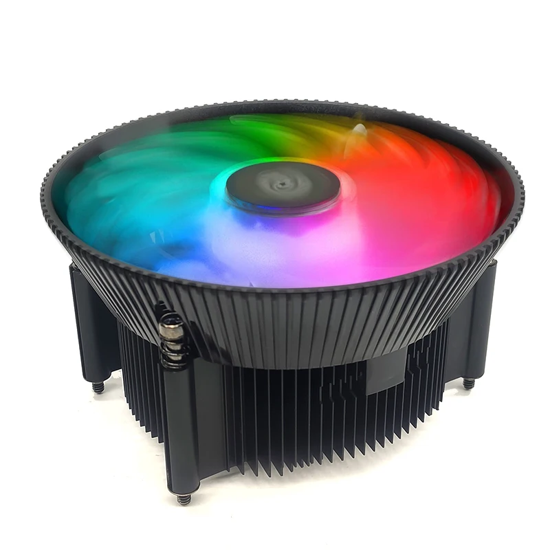 for AMD  AM4 platform Copper aluminum bottom 120mm cooler ARGB lamp effect silent fan CPU down pressure radiator for AMD AM4