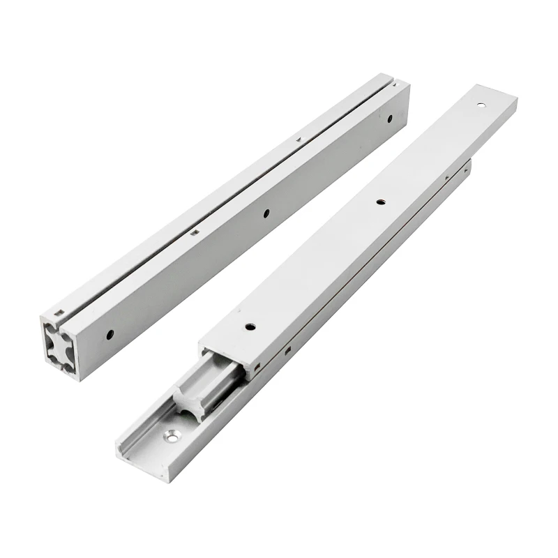 20mm width 16mm thickness aluminum alloy home decoration light load slide rail custom LB55