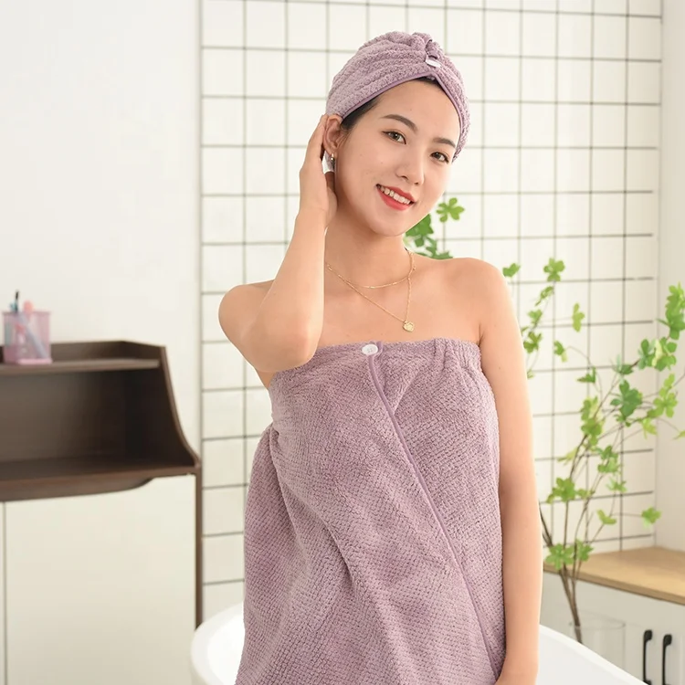 Strong Absorbency Anti-frizz Soft Hair Accessories Microfiber Hair Turban