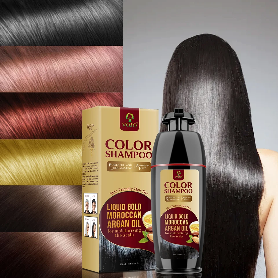 OEM, низкий минимальный заказ, шампунь для окрашивания волос, натуральный шампунь для окрашивания черных волос, оптовая цена