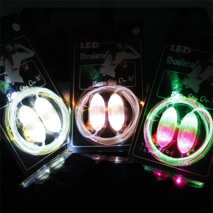 Disco Decor Party Night Light Sport Shoe Laces Luminous Shoelaces Flashing Shoestrings Luminous Fluorescent Shoelace