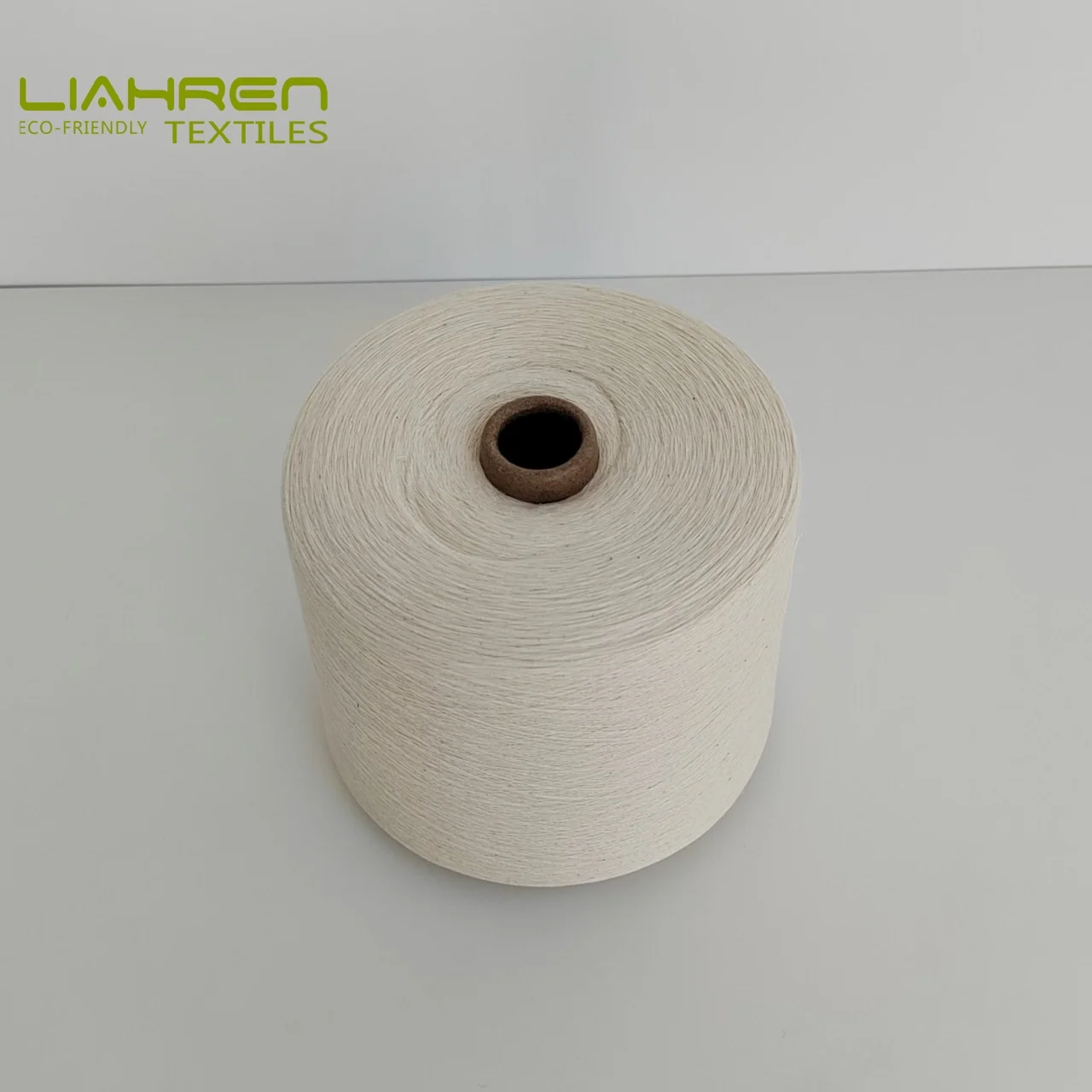 Ne21/1 30% hemp 70% combed organic cotton blended yarn hemp siro compact spun yarn for knitting and weaving fabric soft yarn
