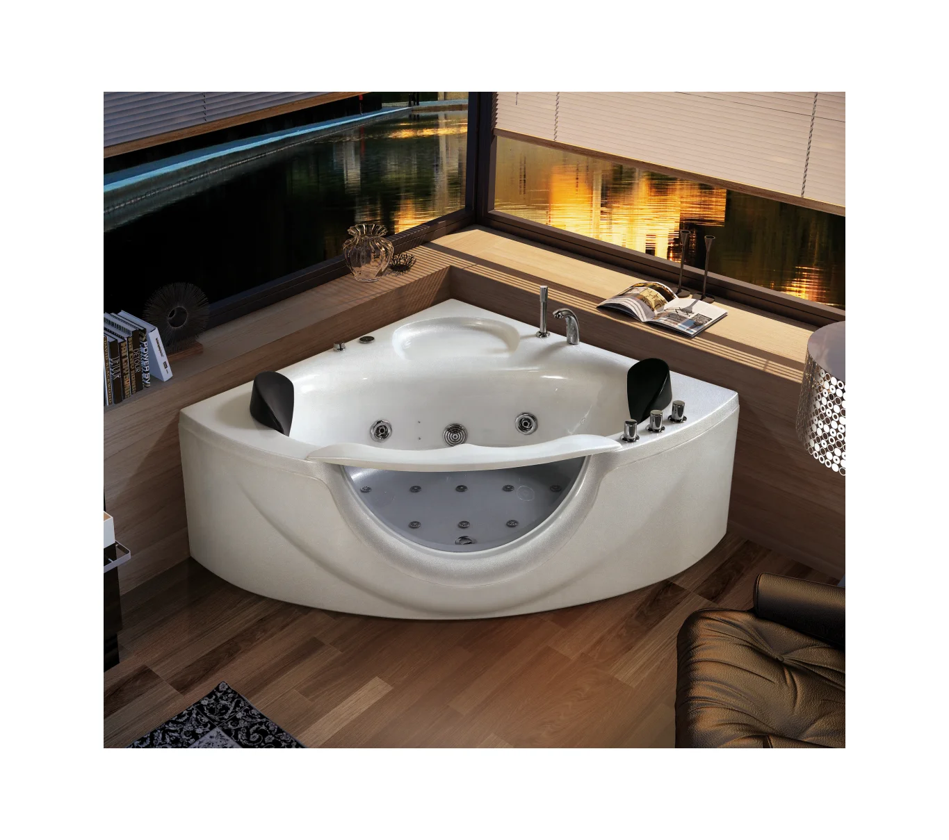 Cheap Massage Tub Jacuzzier Whirlpool Bathtub Foshan Factory Direct Supply