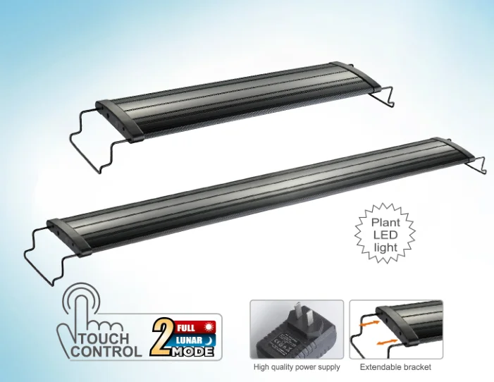 Wholesale Aquarium Fish Tank Light Extendable Bracket Touch Control Plant LED Light