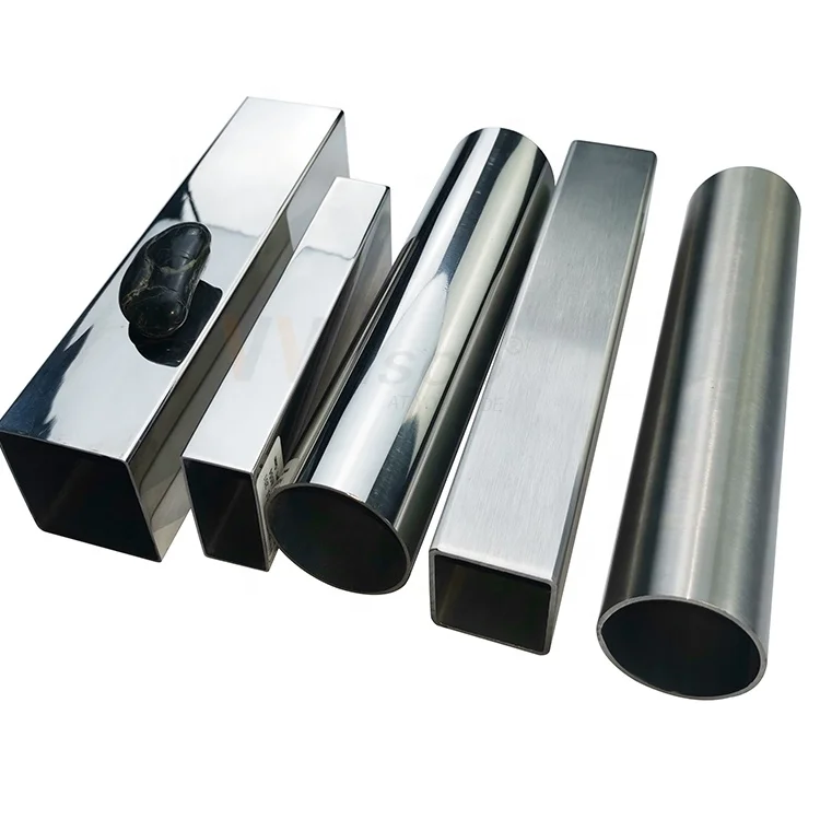 Высококачественная заводская цена 1,2 мм толщина Ss прямоугольная труба AISI 316 Размер 30 мм x 60 мм сварная труба из нержавеющей стали