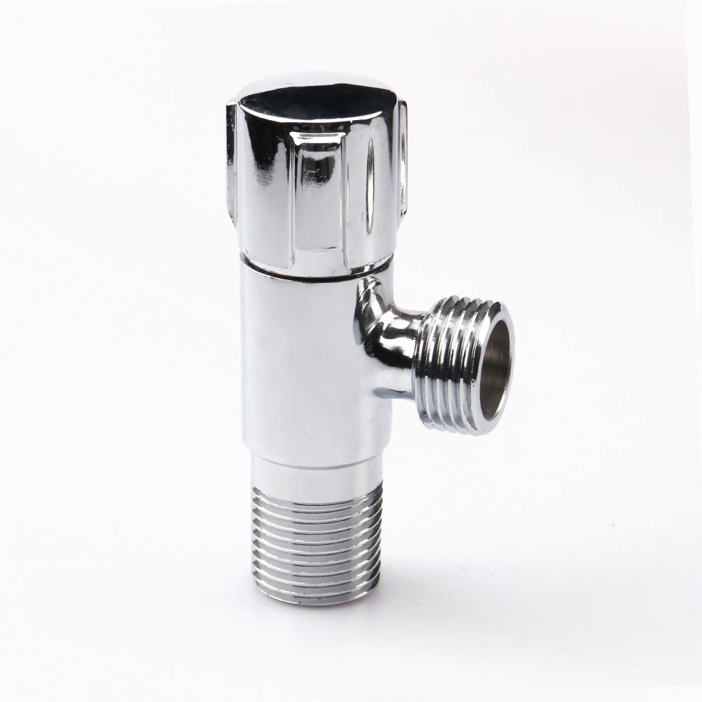 High Pressure Design Toilet Water 90 Degree Chromium plating on brass Quick Open  Angle valve
