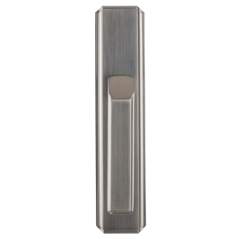 Poignee de porte  Manija de la puerta hot  Lever door Handle Accessories Modern Gray Black  Zinc Door locks Handle For Apartment