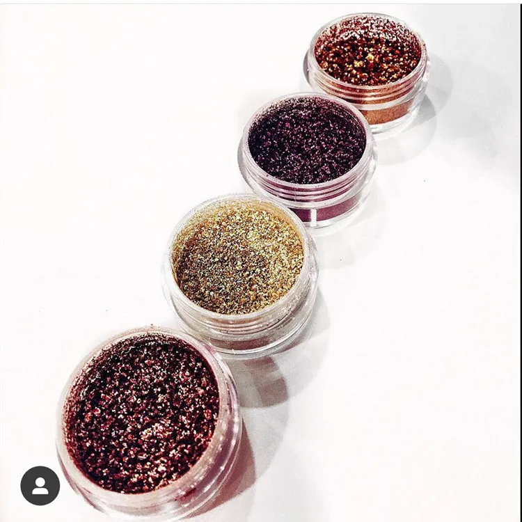 Wholesale Hybrid Holographic Chunky pigment pot loose gillter loose shimmer for face body eye