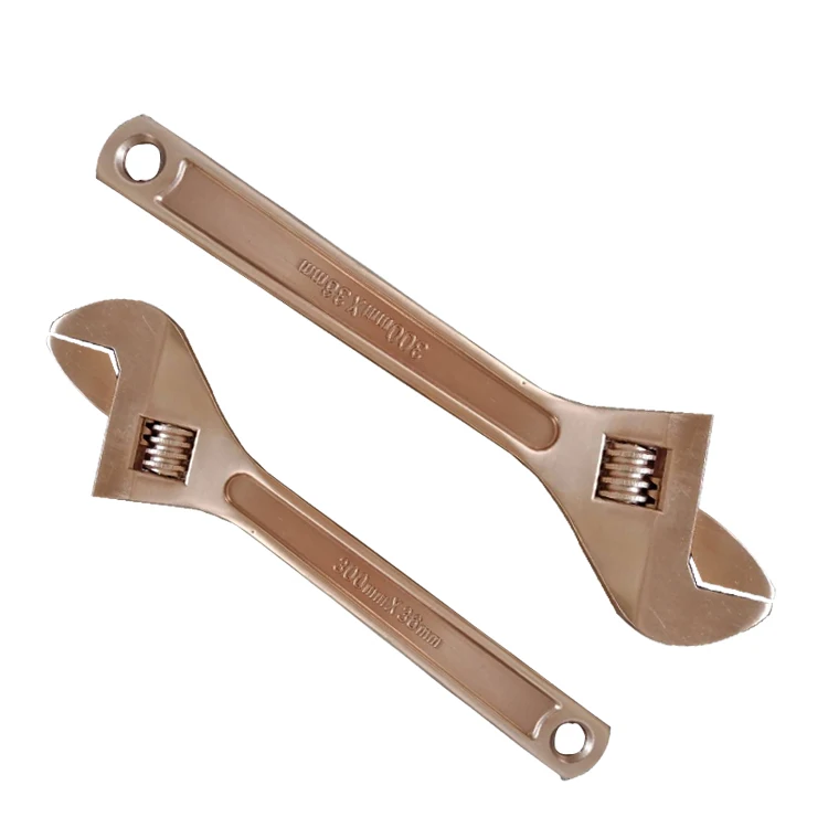 China OEM Manufacturer No spark safety tool adjustable spanner  by beryllium copper
