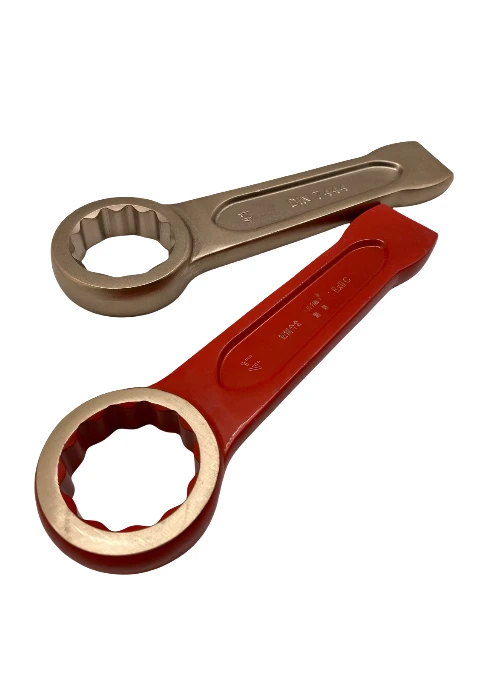 Aluminum Bronze High Quality Professional Manufacture hardware tool DIN7444 RING SLOGGING SPANNER 100mm for food industry