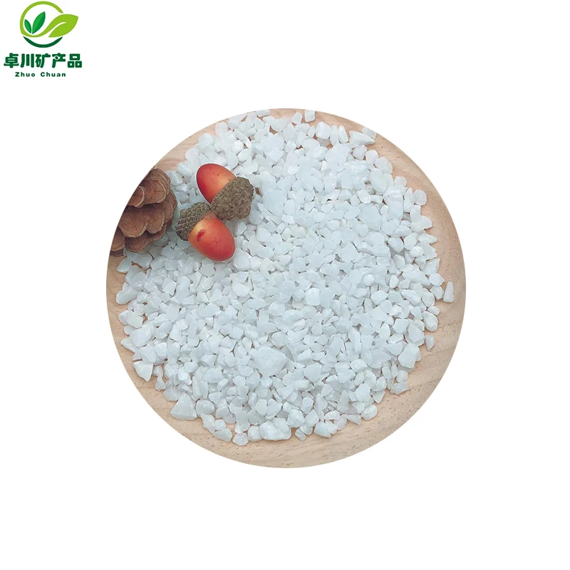 White sand supplied by the manufacturer  refined quartz sand  fused quartz sand