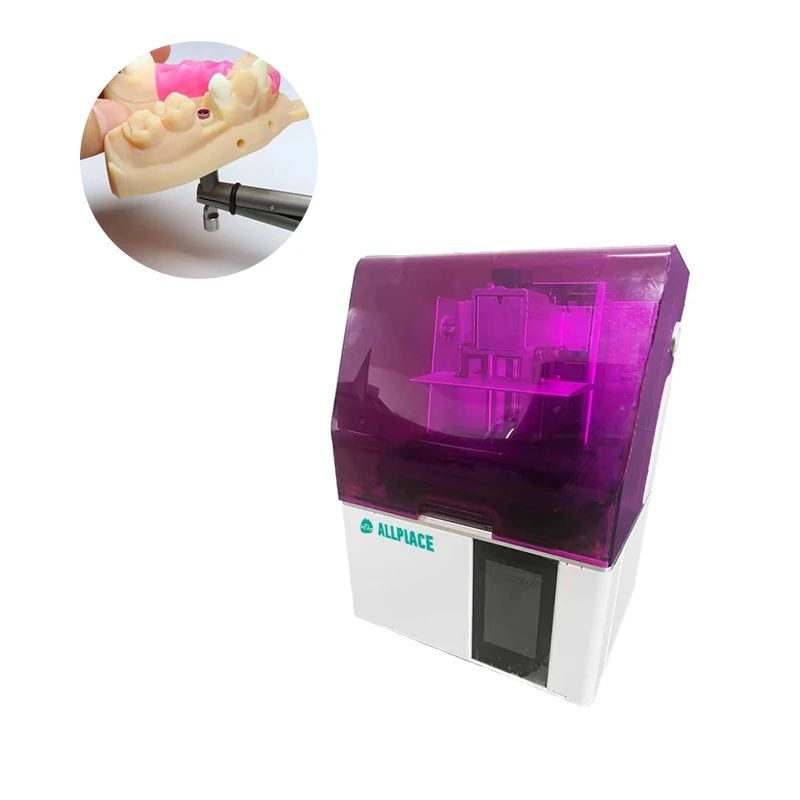 Профессиональная Стоматологическая модель DLP с разрешением 4K для настольного компьютера, 3D светочувствительный принтер, Бесплатная печать, смола высокой точности
