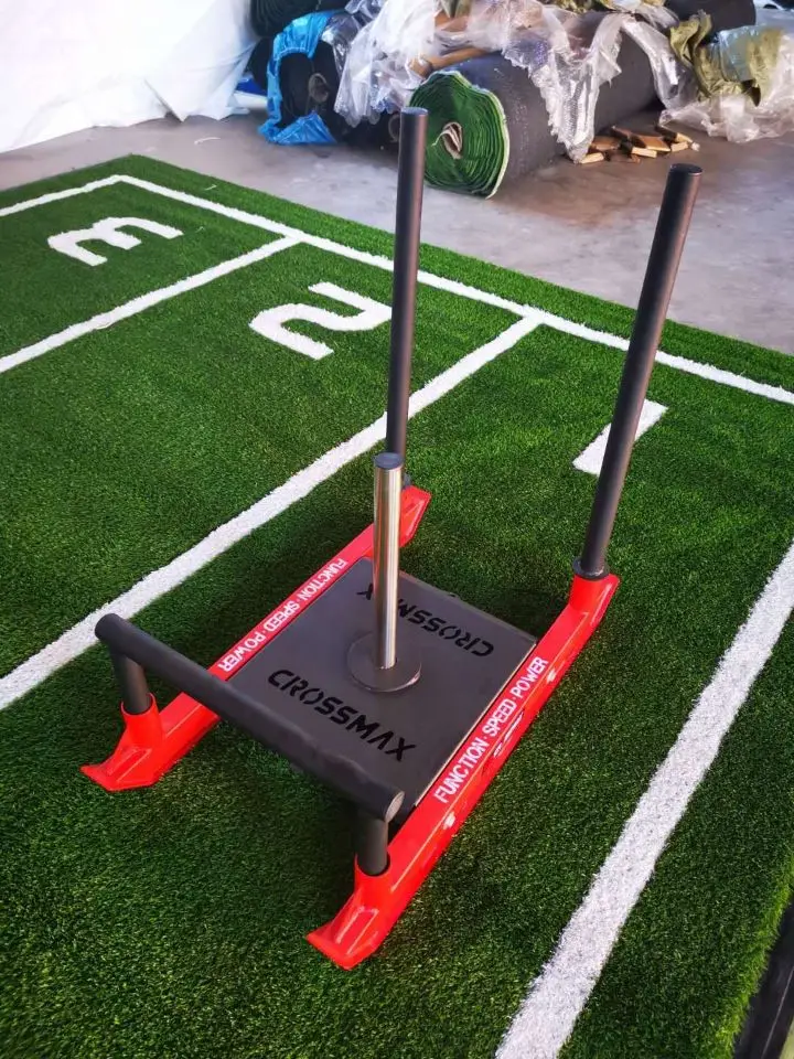Crossmax горячая Распродажа тренажерный зал фитнес силовые тренировки Push Sled новый дизайн крест