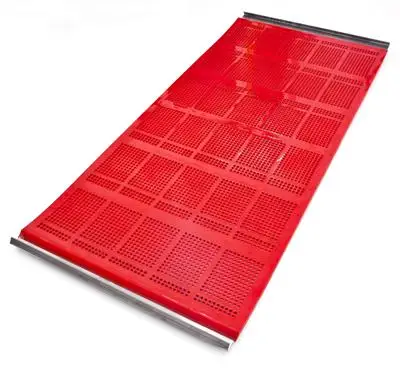 Dewatering mining mesh screen with Polyurethane Mesh for Sand and Mining