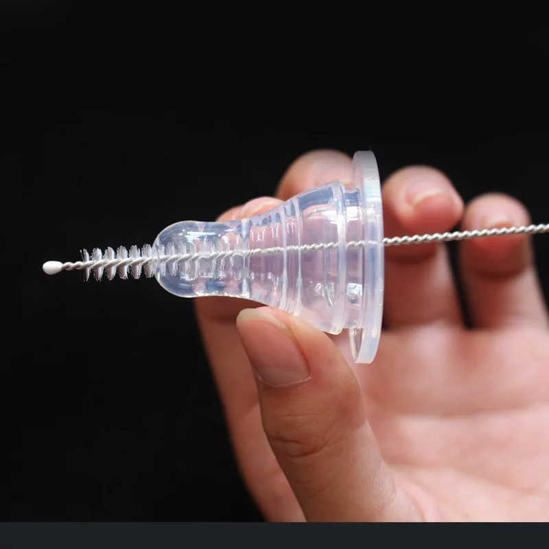 Wholesale Cheaper Durable Straw Cleaning Brush / Cleaner Brush for Silicone Glass Metal straws