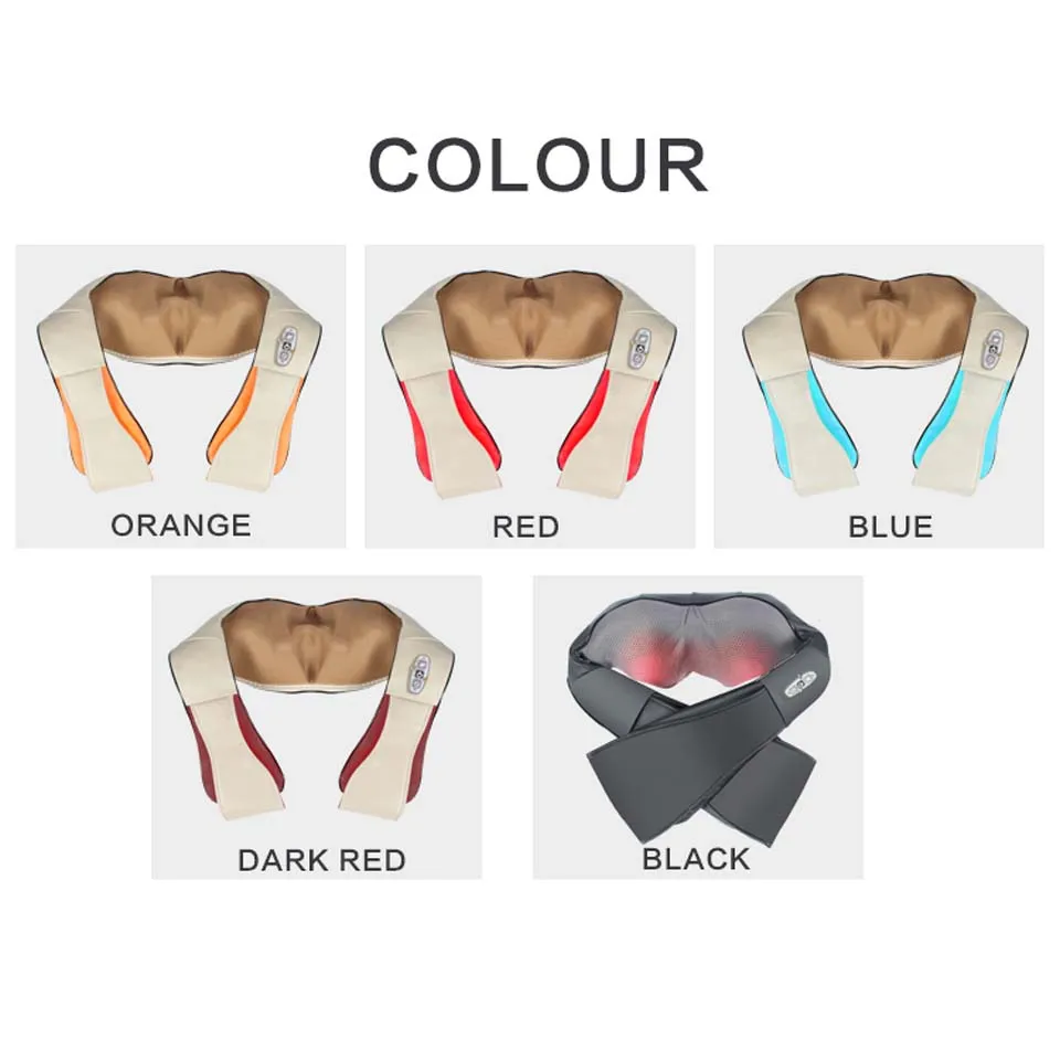 Reliable Perfect Health Cheap 12v 24w Deep Tissue Vibration Body Shiatsu Neck Shoulder Massager