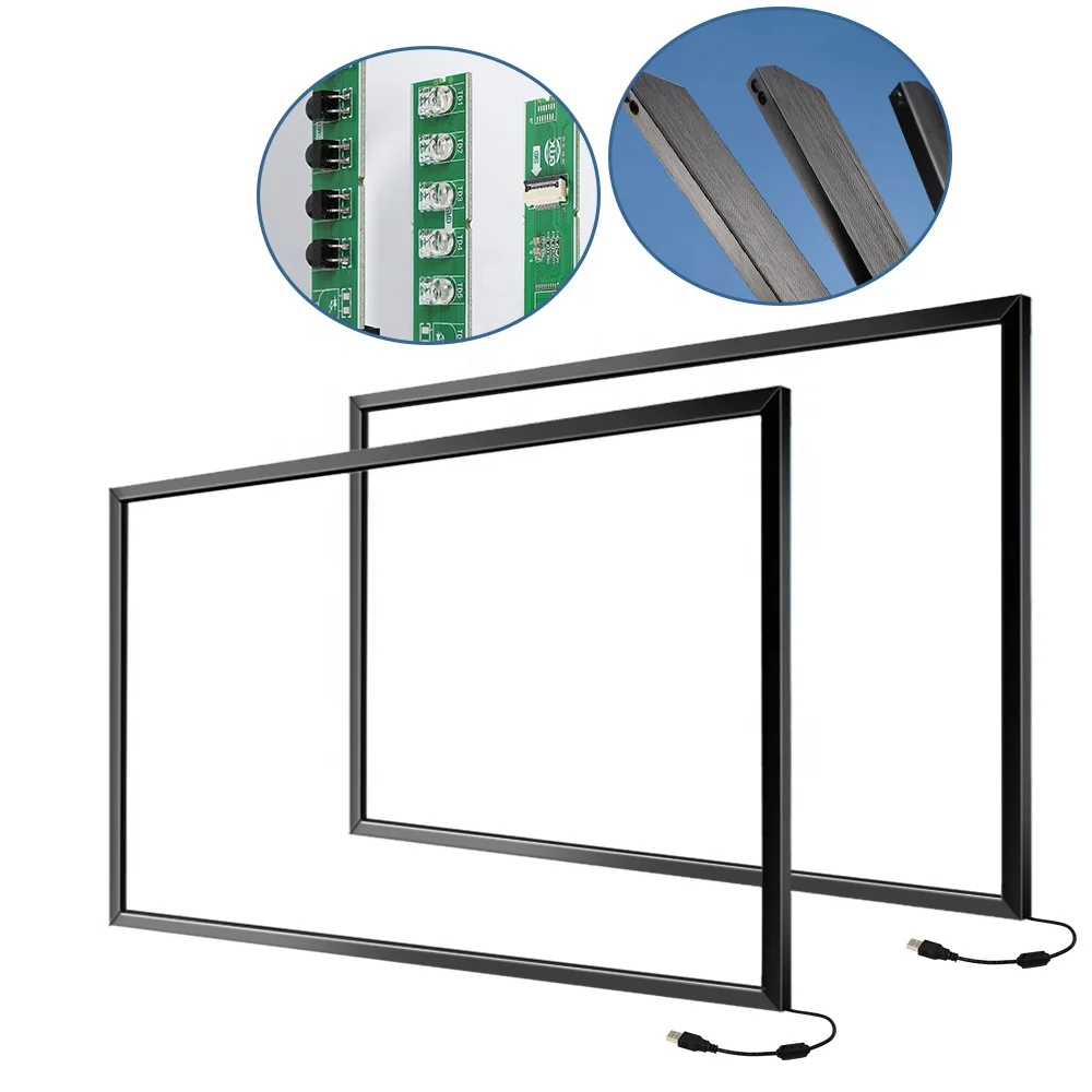High Quality 32 43 55 65 75 86 98 Inch IR Touch Frame for LED LCD Monitor