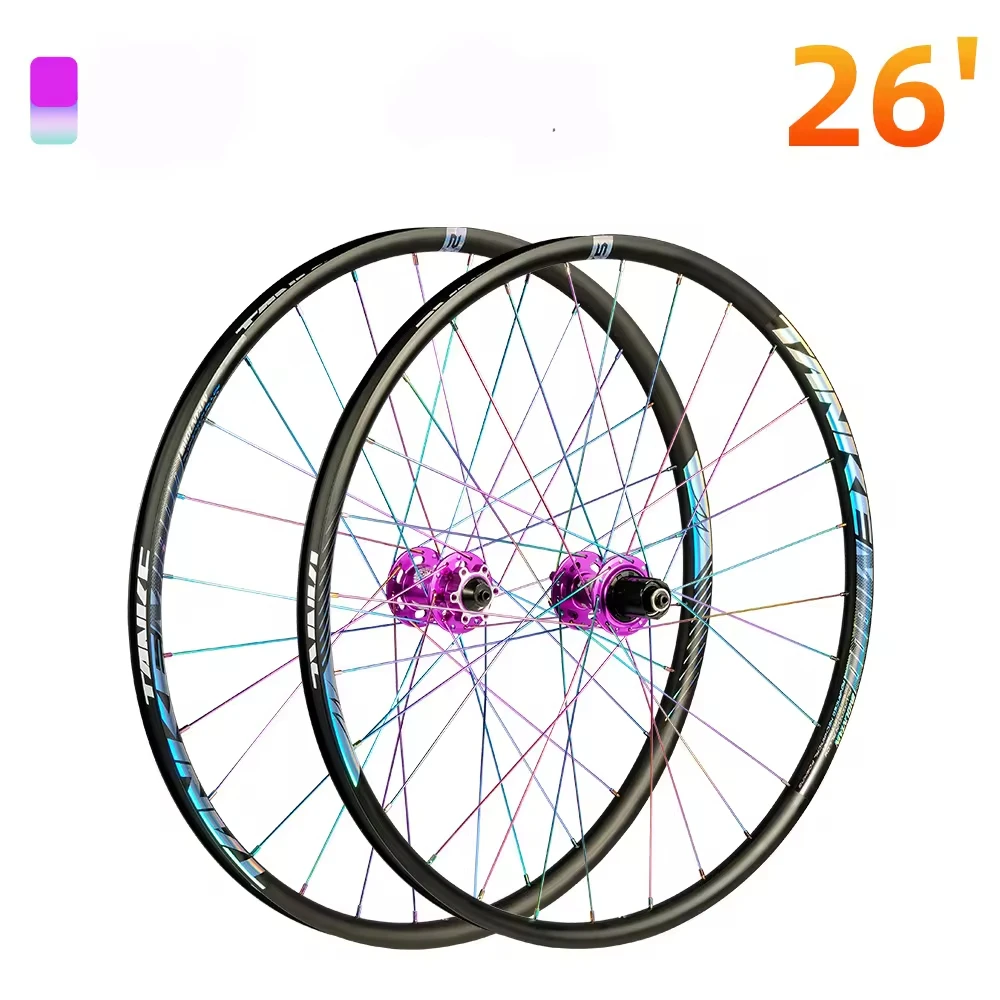 TANKE  MTB 26/27.5/29 Inch 32 Hole Bearing Hub Bicycle Wheel Set Bicycle Parts