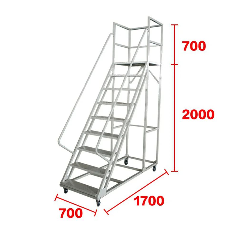 High Quality Metal Step Tool for Warehouse