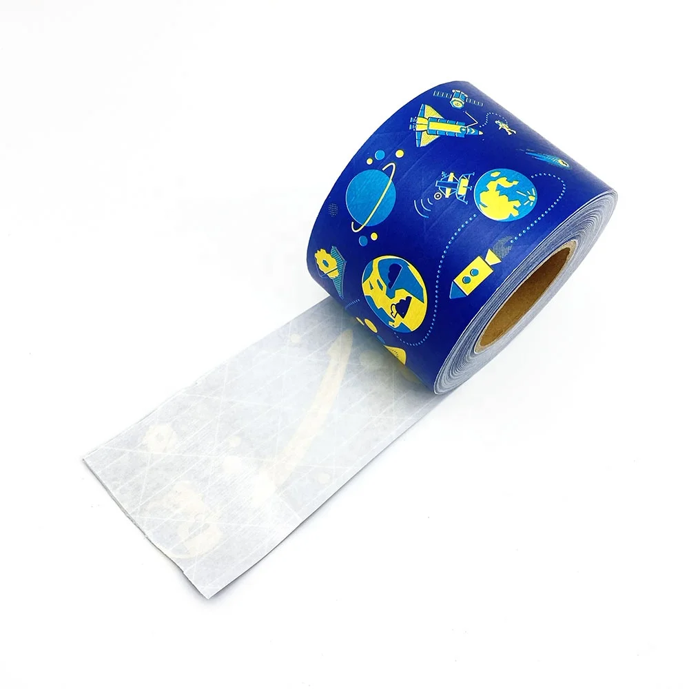 Custom Printing with Logo Reinforced Brown Gummed Water Activated Self Adhesive Eco Kraft Paper Packing Tape