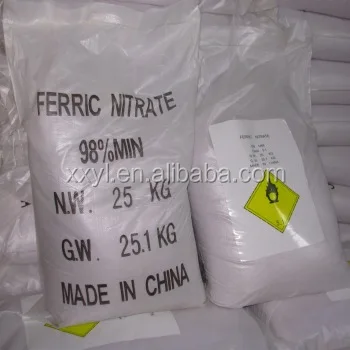 
High Purity 99% Ferric Nitrate 9H2O Iron(III) nitrate nonahydrate CAS#7782-61-8 