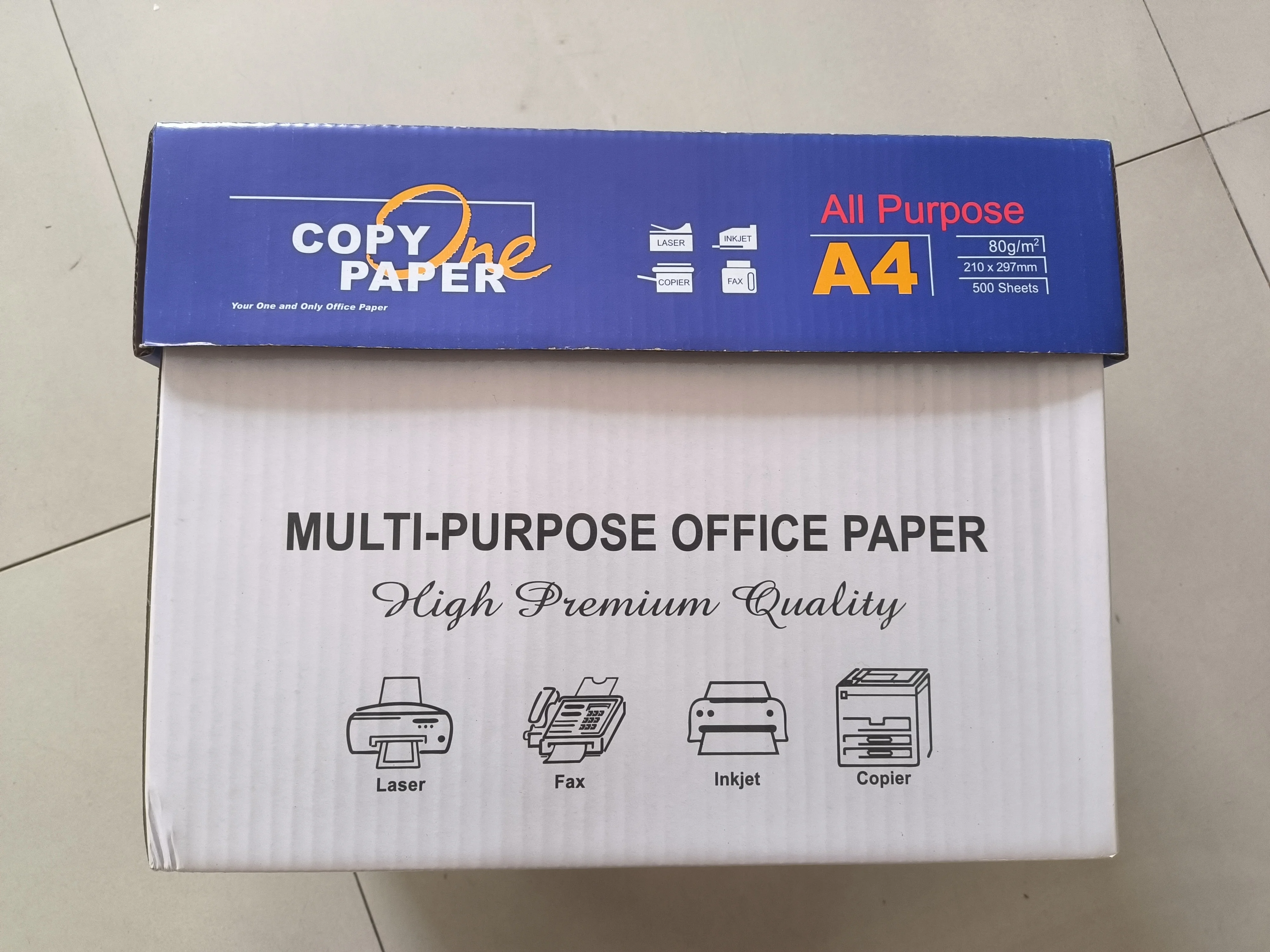 Qiyin оригинальный PaperOne A4 двойная офисная копировальная бумага 80/70/75 г/кв. М белая в наличии буквенном и юридическом размере
