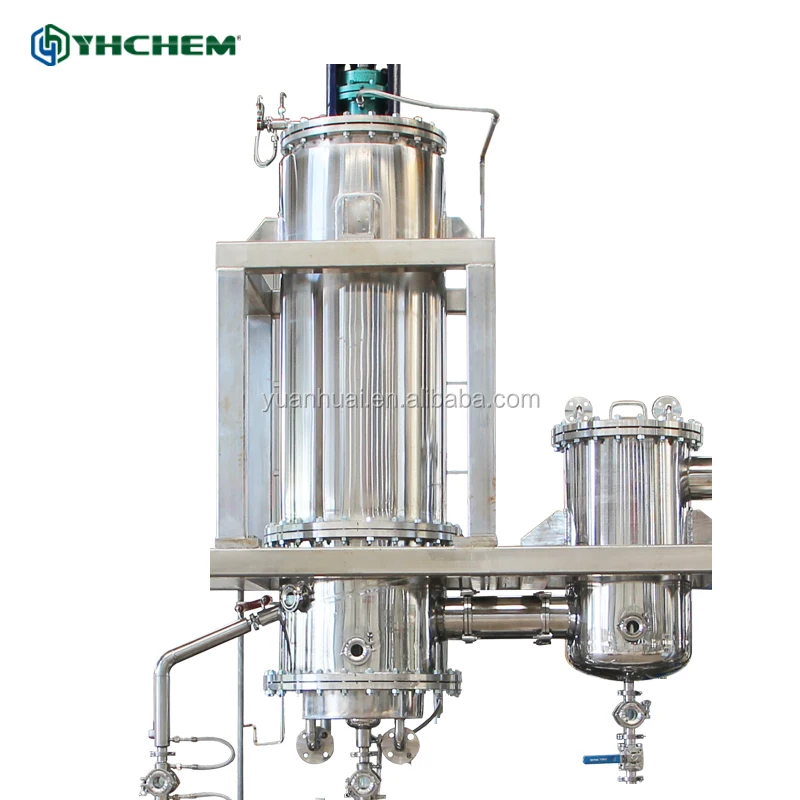 
304 stainless steel CBD oil extractor molecular distillation system machine 