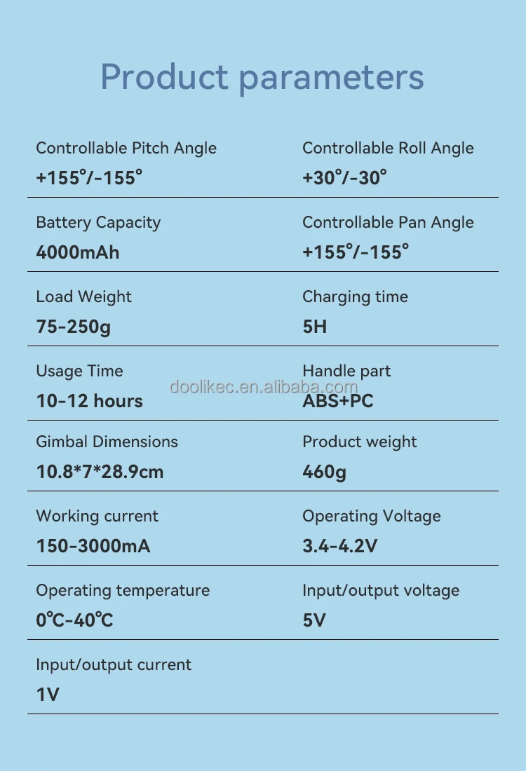 Factory Wholesale Good Price Portable Handle Handheld Gimbal Stabilizer High Quality Pictures Videos for Mobile Phone